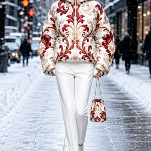 Crimson Opal Garden Collection | Outerwear