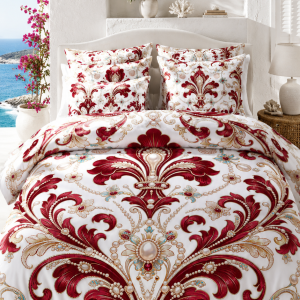 Crimson Opal Garden Collection | Bedding & Home Textile