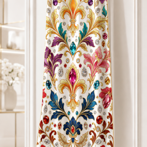 Phantom Lumière Garden Collection | Silk Scarf