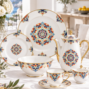 Original Pattern System for Decorative Tableware & Ceramics