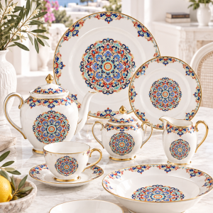 Original Pattern System for Decorative Tableware & Ceramics