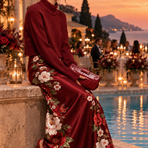 Winter Wedding & Festive Evening Dress