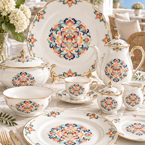 Original Pattern System for Decorative Tableware & Ceramics