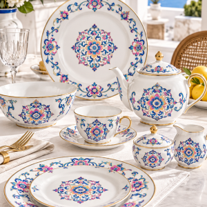 Original Pattern System for Decorative Tableware & Ceramics