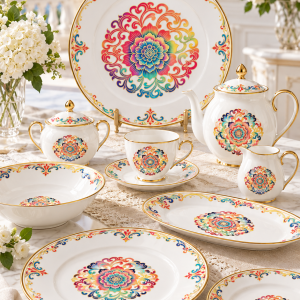 Original Pattern System for Decorative Tableware & Ceramics